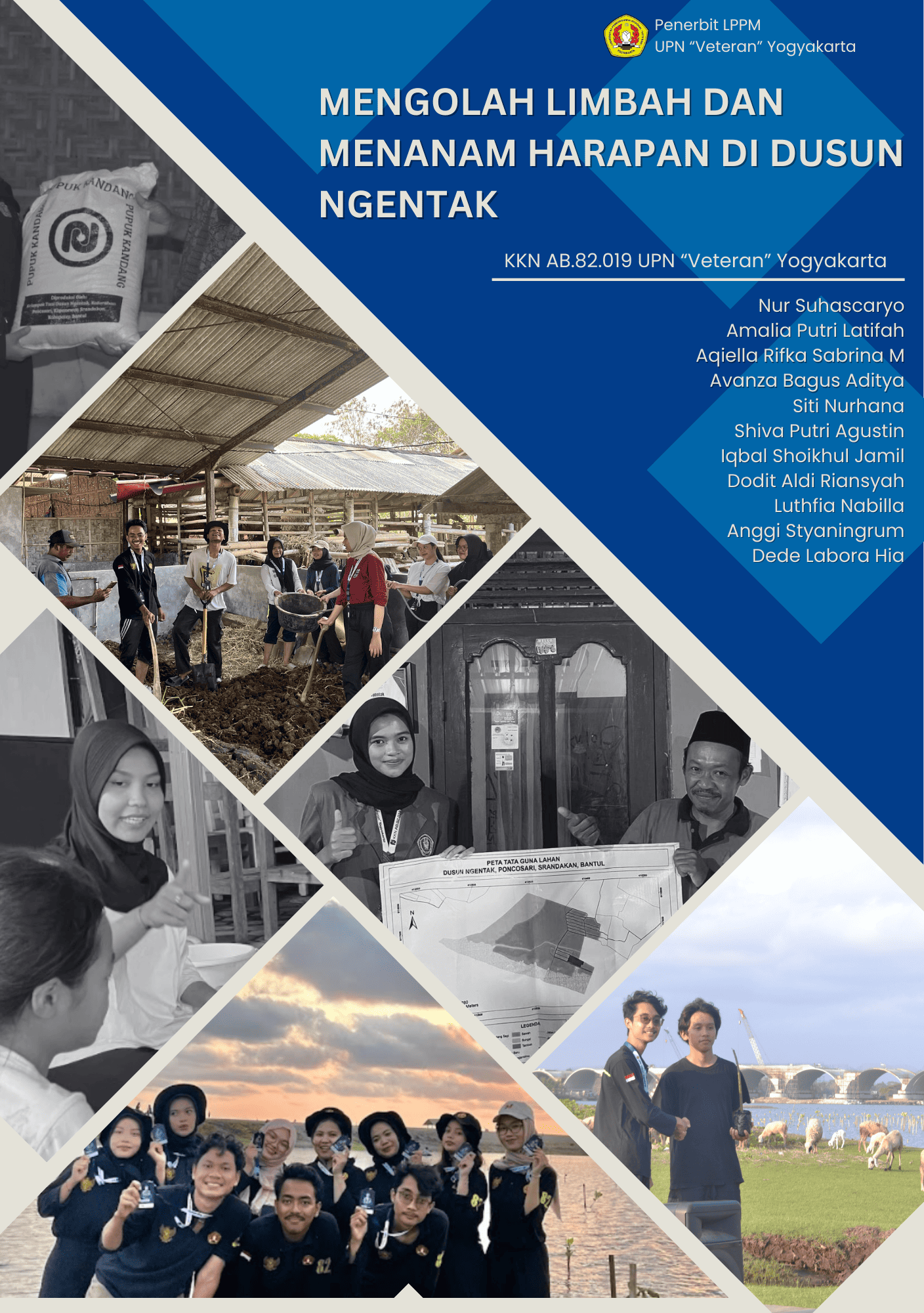 Cover Buku Mengolah Limbah dan Menanam Harapan di Dusun Ngentak